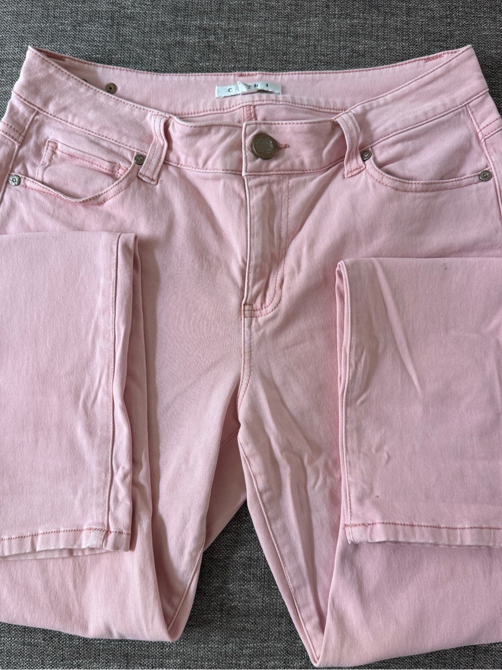 CAbi Pastel Pink Skinny Jeans